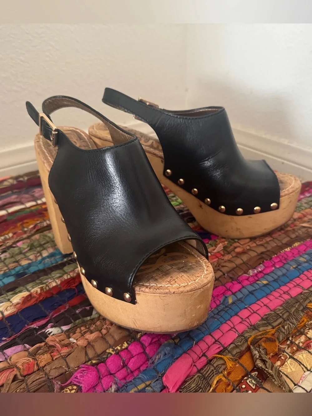 Sam Edelman Marley Platform Clog Heels